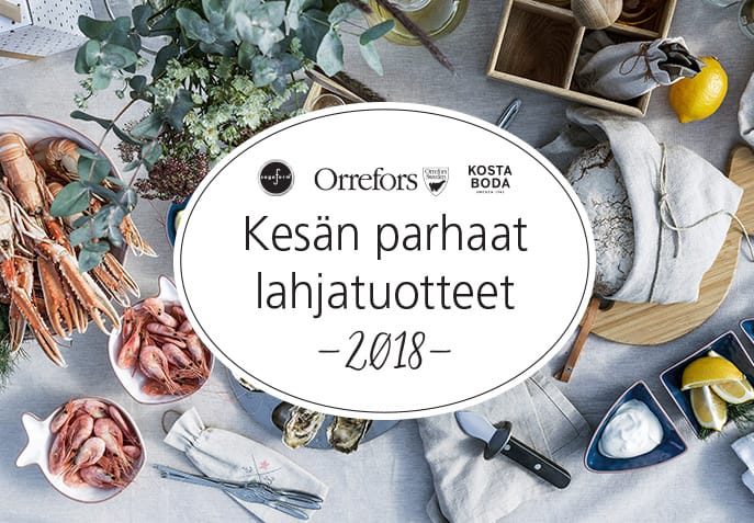 Kesän parhaat lahjatuotteet 2018