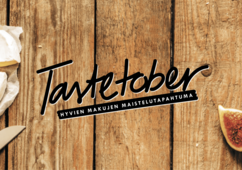 Tastetober - hauska maistelutapahtuma 12.10. Klo 14-00